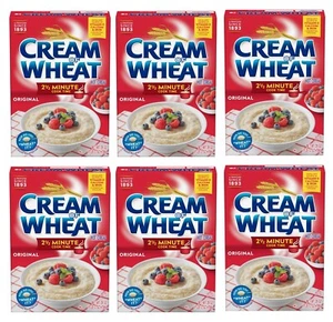 6er-Pack Weizencreme 2,5 Minuten Instant heißes Müsli, koscher, 28 Unzen Schachteln - Bild 1 von 24