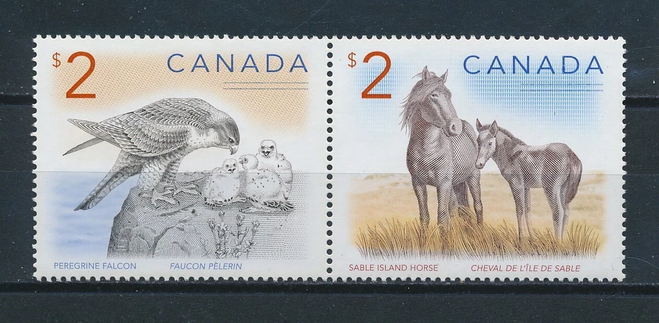 Canada  1692a MNH, Horses  & Falcon, 2005 - Image 1 of 1