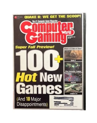 Computer Gaming World Strategy Magazine #158 September 1997 100+ Hot New Games - Image 1 of 3