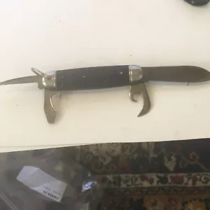 VINTAGE IMPERIAL USA KAMP KING POCKET KNIFE! - Picture 1 of 6