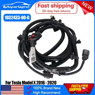 Front  Parking Sensor Harness For Tesla Model X 2016 - 2020 1032433-00-G - Image 1 of 4
