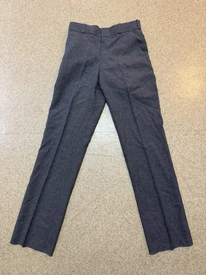 NWT VTG Tact Squad Men's Uniform Trousers Pant Gray Raw Hem Polyester Sz 33 Reg - Image 1 of 4