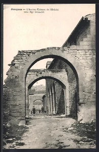 CPA Jouques, L´Ancien Château de l´Évêché sous Mgr Grimaldi - Picture 1 of 2