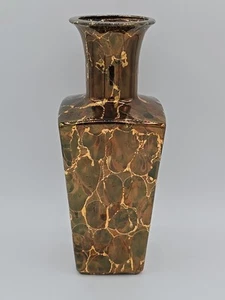 Hand Made, Hand Painted Vase 10.75 In X 4.25 In - Picture 1 of 11