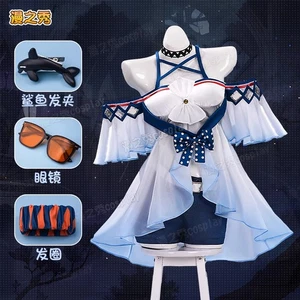 Juego Arknights Skadi Disfraz Vestido Falda Pantalones Cortos Juegos con disfraces Halloween con Accesorios - Imagen 1 de 20
