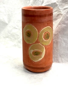 Unique LOS TAINO ART POTTERY Puerto Rico Ceramic Studio Crafts 6 1/2” Tall - Picture 1 of 8