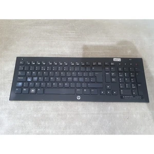HP SK-2060 Full Size Slim Keyboard Wireless Portable QWERTY (Standard) Cordless - Picture 1 of 12