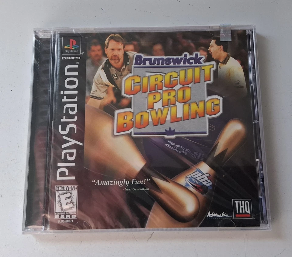NEW & FACTORY SEALED Brunswick Circuit Pro Bowling Video Game PS1 PlayStation 1 - Image 1 of 4