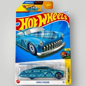2024 Hot Wheels HW Art Cars Purple Pasion Treasure Hunt Blue NIB - Picture 1 of 5