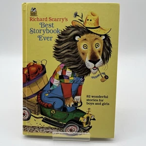 Richard Scarry’s Best Storybook Ever Hardcover 82 Stories Golden Books 1995 - Bild 1 von 6