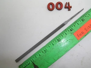 4" Pillar File 11/64" Wide #4 Cut AM Swiss USA - Picture 1 of 2