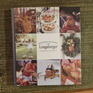 ENTERTAINING WITH LONGABERGER CELEBRATING THE SEASONS Hardback New Book Sealed - Bild 1 von 1
