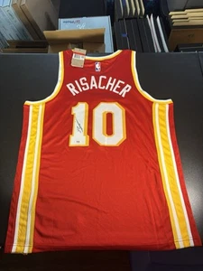 Zaccharie Risacher signed handsigniert Atlanta Hawks Trikot NBA Psa Coa Invest - Bild 1 von 21
