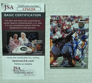 Derrick Thomas Signed 1994 Collector's Edge Excalibur #36 Card JSA COA Chiefs - Picture 1 of 3