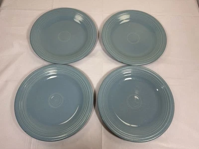 Plato de cena Fiesta Periwinkle azul Fiestaware 10,5 pulgadas (juego de 4) LEER Foto 1 de 4