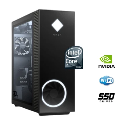 Custom Gaming PC RGB i7 UP 32GB RAM 512GB SSD 1TB HDD RTX3050 6GB WiFI 6 Win11 - Image 1 of 4