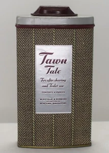 Vintage Tawn Talkum Blechflasche 4 Unzen, fast komplett voll McKesson & Robbins - Bild 1 von 7