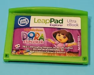 LeapFrog DORA THE EXPLORER eBook LeapPad Ultra Tablets Game Untested - Picture 1 of 2