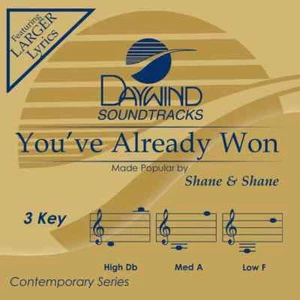 You've Already Won Shane & Shane Accompaniment ( READ DESCRIPTION ) Track New - Picture 1 of 1