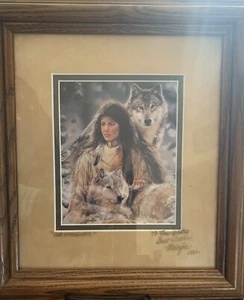 Maija SIGNED And Framed Print The Guardians 1992 - Picture 1 of 6