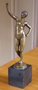 wbl. Akt - Bronze - Otto Rasmussen (1845 - 1912) - Bild 1 von 12