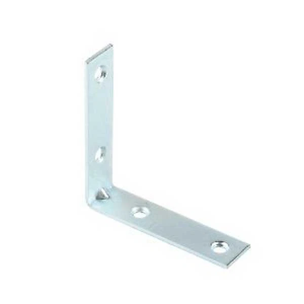 Lastrina angolare in lamiera zincata (confezione da 10 pz) disponibili + misure - Immagine 1 di 1