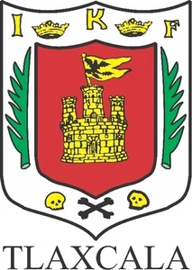 2 (PIEZAS) Tlaxcala México. Calcomanías de escudo de armas pegatinas a todo color/a prueba de intemperie - Imagen 1 de 3