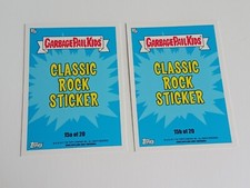 Ian Anderson Jethro Tull Living in the Past 2 Card Set Garbage Pail Kids