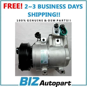 GENUINE * A/C COMPRESSOR W/ CLUTCH FITS 2006-2015 HYUNDAI STAREX H1 97701-4H060 - Picture 1 of 5