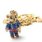 Broadway Musical Disney Aladdin Genie Bear Necklace Pendant