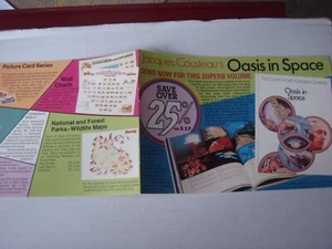 JACQ COUSTEAU BROOKE BOND ADVENTURERS & EXPLORERS UNUSED ORDER FORM 1973 - Picture 1 of 2