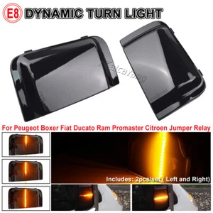 Luz intermitente dinámica LED para Citroen Jumper Fiat Ducato Peugeot Boxer 2006+ - Imagen 1 de 9