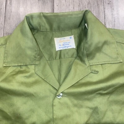 Camisa Flecha Años 60 Para Hombres De Colección Cuello Lazo Gabarnaro Decton Sanforizada Atómica Mediana Foto 1 de 4