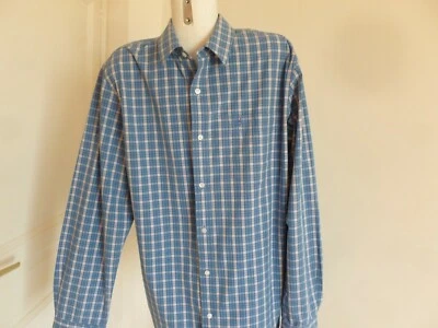 BELLE CHEMISE TIMBERLAND COUPE CONFORT CARREAUX BLEU TAILLE XL ETAT NEUF - Photo 1/4