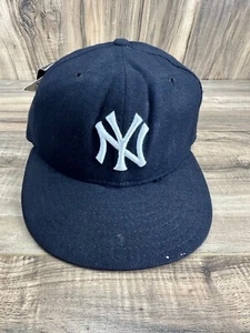 Vtg NWT 90s New Era 5950 New York Yankee Diamond Collection Pro Model 6 3/4 Wool - Picture 1 of 14
