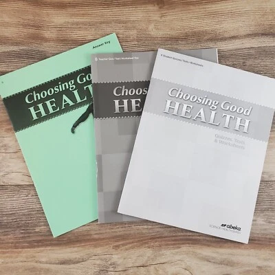 Abeka Choosing Good Health ~ Quizzes, Tests, Worksheets & Teacher's Answer Keys - Image 1 of 4