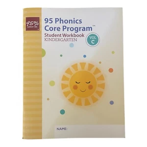 95 Phonics Core Program Student Workbook Kindergarten Vol. C - Bild 1 von 1