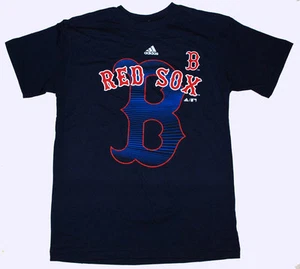 T-shirt Boston Red Sox ragazzo grande e XL nuova con etichetta MLB di Adidas - Foto 1 di 2