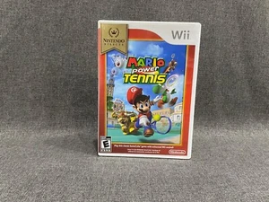 2004 Nintendo Wii - Mario Power Tennis (Nintendo Selects) - Complete w/ Manual - Picture 1 of 6