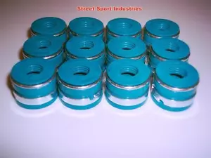Fits Cummins 4BT 6BT 12V Dodge 2500 3500 - FKM Valve Seals - Set of 12 - NEW! - Picture 1 of 1