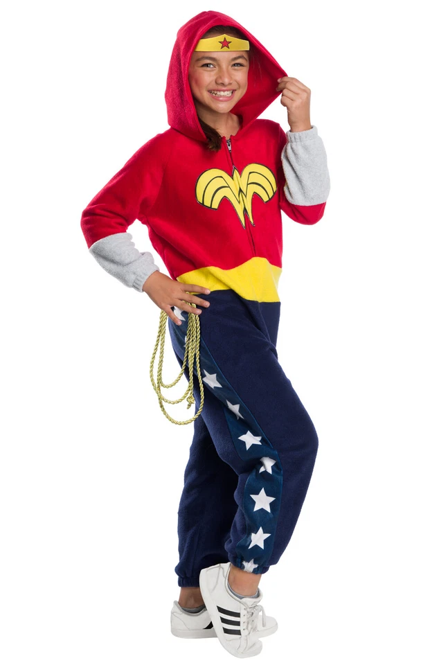 Rubie's DC Super Heroes Girl's Wonder Woman One-Piece As Shown Size Small Sp44