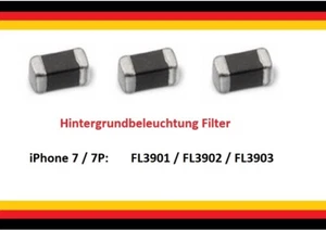 ✅ iPhone 7 7 Plus Back light Filter FL3901 / FL3902 / FL3903 3 Stück - Bild 1 von 1