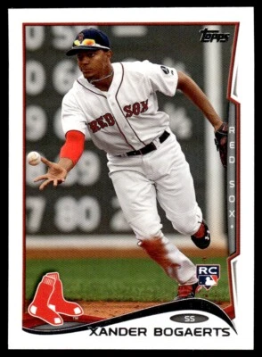 2014 Topps MINI RC Xander Bogaerts Boston Red Sox #133 - Image 1 of 2