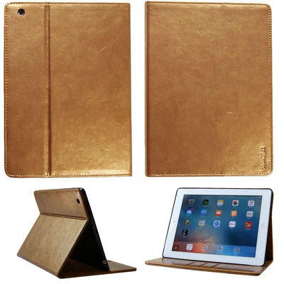 Premium Leder Schutzhülle Apple iPad 9,7" 2018  iPad 6 Tablet Tasche Hülle Cover - Bild 1 von 4