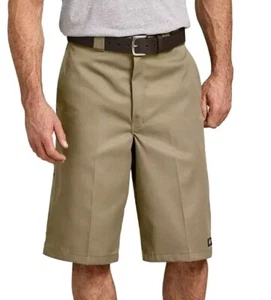 Dickies Men's Loose Fit 42283 13" Multi Pocket Work Shorts Kakhi Size 54 - Picture 1 of 8