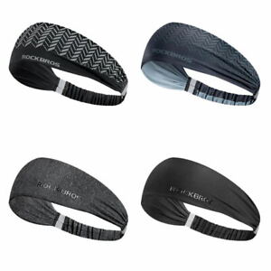 ROCKBROS Fahrrad Stirnband Schweißband Sport Kopfband Fitness Yoga Herren/Damen 