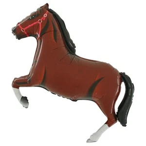 PALLONCINO CAVALLO HORSE 40 Pollici in Mylar GIGANTE Festa Party Compleanno  - Foto 1 di 1