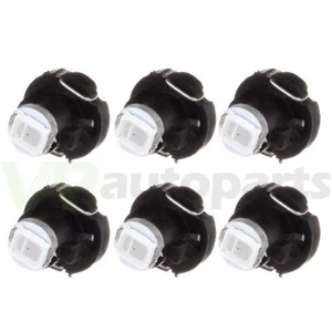 6X Blue T3 Neo Wedge 2583SMD LED A/C Climate Control HVAC Light Bulbs 8mm New - Picture 1 of 7