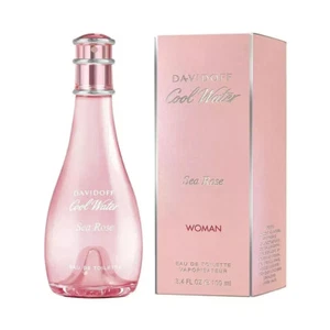 Cool Water Sea Rose Eau De Toilette Perfume Spray 3.4 oz for Women Fragrances - Picture 1 of 1