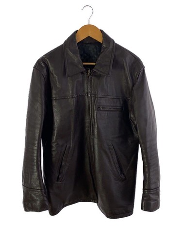 UNDERCOVER GIACCA PELLE SOTTOCOPERTA 96AW ARCHIVIO INIZIALE BLUSON MUCCA TINTA UNITA UC 6W JK 07